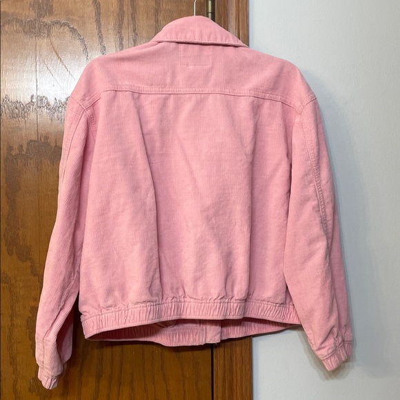 OshKosh B'gosh UEC Girls Size 10 Pink corduroy zip up Jacket pockets - Picture 11 of 11